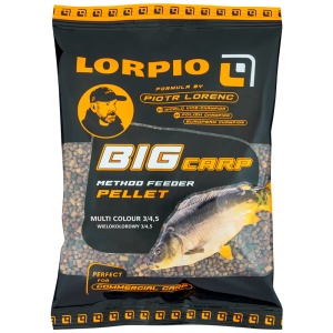 Pellet Lorpio Big Carp Multicolour  / mix 3,0 + 4,5 mm / 700 g / *DD-LO622*   