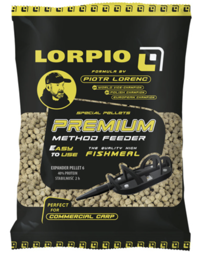 Pellet Lorpio Haczykowy Expander / pływający / 6,0 mm / 500 g / *DD-LO528* sklep wędkarski makarfish 1