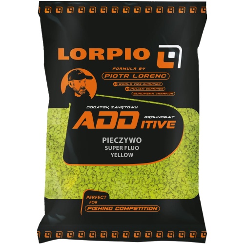 Pieczywo Lorpio Super Fluo / Yellow - Żółty / 400 g / *DD-LO157* sklep wędkarski makarfish 1