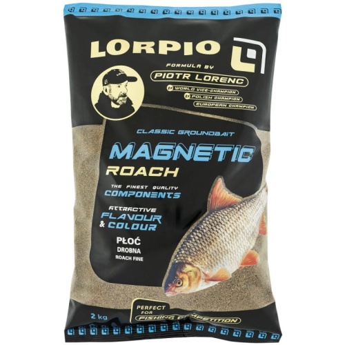 Zanęta Lorpio Magnetic : Roach Fine - Płoć Drobna  : 2 kg : *ZA-LO421* sklep wędkarski makarfish 1