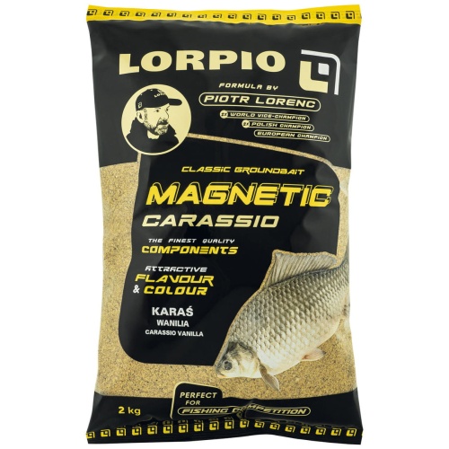 Zanęta Lorpio Magnetic : Carassio, Vanilla - Karaś, Wanilia : 2 kg : *ZA-LO430* sklep wędkarski makarfish 1
