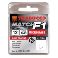Haczyki Trabucco Match F1 / z zadziorem / No 18 / 15 szt / *023-64-018* sklep wędkarski makarfish 1