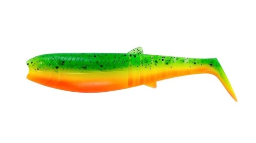 Przynęta gumowa Savage Gear Cannibal Shad / 10 cm / 9 g / Fire Cracker / *77101* sklep wędkarski Makarfish