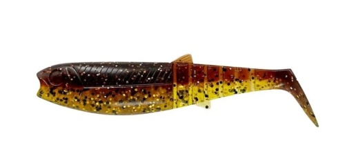 Przynęta gumowa Savage Gear Cannibal Shad / 10 cm / 9 g / Motoroil UV / *77109* sklep wędkarski Makarfish