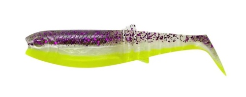 Przynęta gumowa Savage Gear Cannibal Shad / 10 cm / 9 g / Purple Glitter Bomb / *77110* sklep wędkarski Makarfish