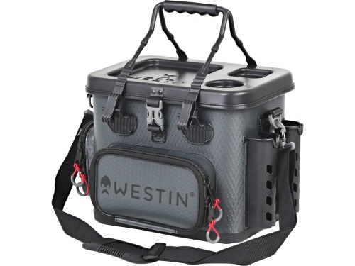 Torba Westin W4 Safeguard Tackle Bag / Small / Titanium Black / 35 x 23 x 28 cm / *A299-988-S* sklep wędkarski Makarfish 1