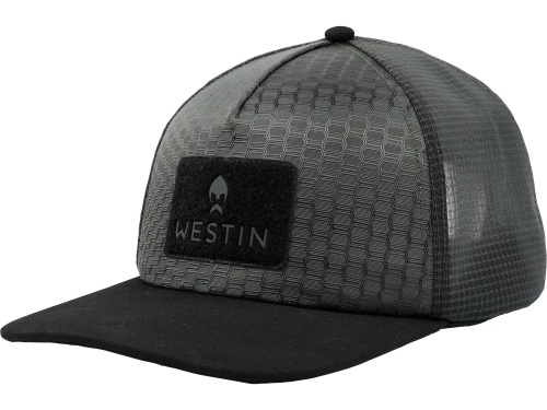 Czapka z daszkiem Westin Hexagon Cap / szaro - czarna / *A305-1328-OS* sklep wędkarski Makarfish