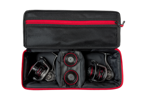 Pokrowiec na kołowrotki MPRO Match Pro 2 Reels / 2 kołowrotki / 2 szpule / *910739* sklep wędkarski makarfish 1