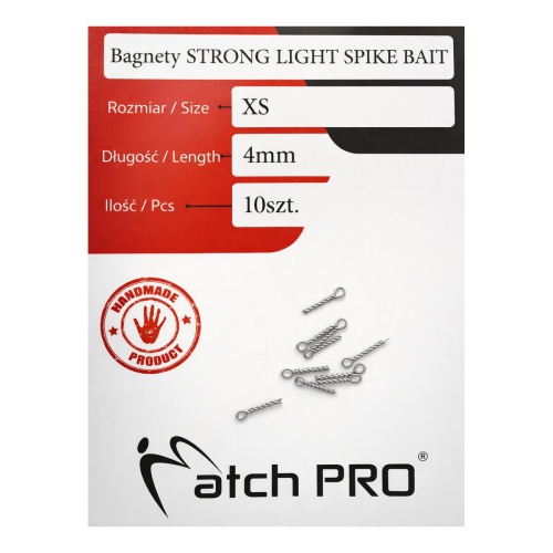 Igły, szpilki, bagnety do przynęt Match Pro Light Strong Spike Bait / 4 mm / 10 szt / *905882* sklep wędkarski makarfish
