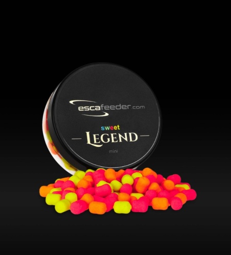 Przynęta Esca Feeder Wafters Sweet Legend Mini / 6 x 10 mm / 50 ml / sklep wędkarski Makarfish