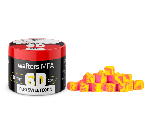Match Pro 6D MFA Wafters / 8 X 8 mm / Duo słodka kukurydza / 20 g / *978806* sklep wędkarski makarfish