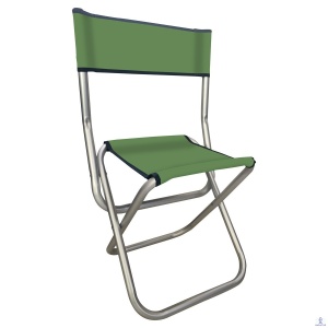 Krzesło wędkarskie z oparciem Mistrall / 39 x 32 x 42 x 72 / 0,9 kg  / *AM-6008890*   