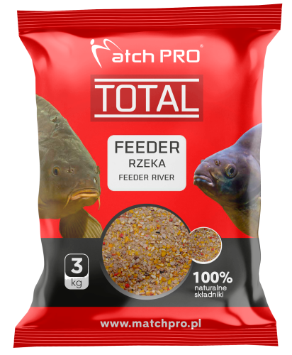 Zanęta Match Pro Total / Feeder Rzeka / 3 kg / *960958* sklep wędkarski makarfish