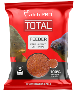 Zanęta Total Feeder Match Pro / 3 kg / Karp, Leszcz, Lin, Karaś / *960960*      