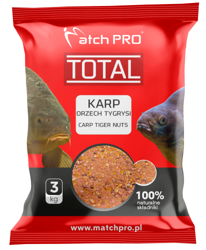 Zanęta Match Pro Total / Karp Orzech Tygrysi / 3 kg / *960941* sklep wędkarski makarfish