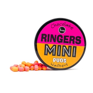  Ringers Mini Duos Wafters / Orange and Pink / 8 x 5 mm / 30 g / *PRNG022*    