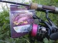 Plecionka Delphin Troutera NX / różowa / 0,045 mm / 1,7 kg / 135 m / *101006155* sklep wędkarski Makarfish 2