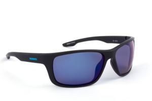 Okulary polaryzacyjne Shimano Eyewear Antares Matte Black & Blue Mirror  / + pokrowiec / *SHMGFMBBM* 