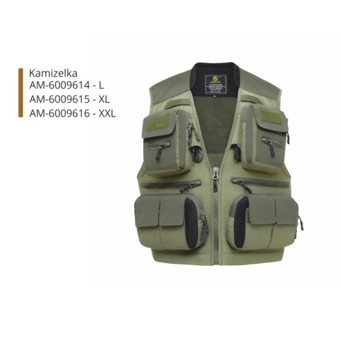 Kamizelka Mistrall Zielona Spin / L / *AM-6009614* sklep wędkarski makarfish