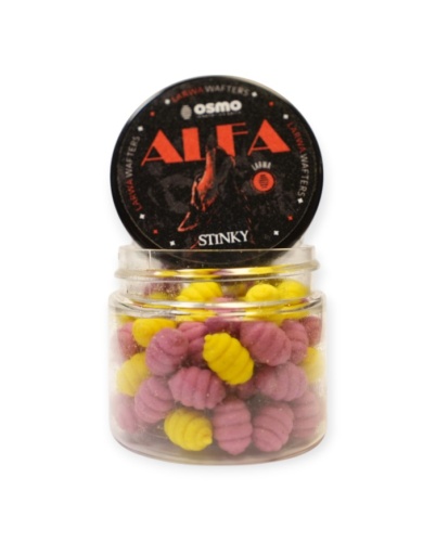 Przynęta Osmo Alfa Larwa Wafters / Stinky / 8 x 12 mm / *ASL50* sklep wędkarski Makarfish 1