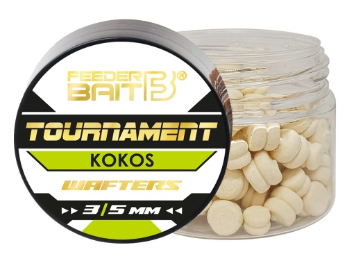 Przynęta Feeder Bait Tournament Wafters / Kokos / 3 & 5 mm / 25 ml / *FB43-1* sklep wędkarski Makarfish