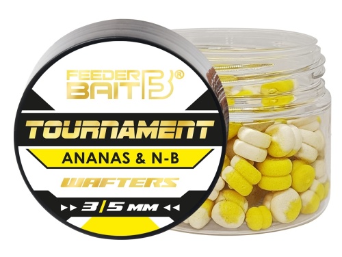 Przynęta Feeder Bait Tournament Wafters / Ananas & Kwas Masłowy / 3 & 5 mm / 25 ml / *FB43-2* sklep wędkarski Makarfish