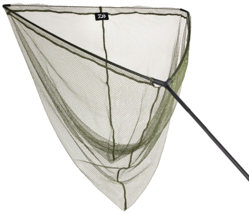 Podbierak karpiowy Daiwa Emblem Carp / gumowany / 2 cz. / 180 cm / 100 x 100 cm / *11991-280* sklep wędkarski Makarfish 1
