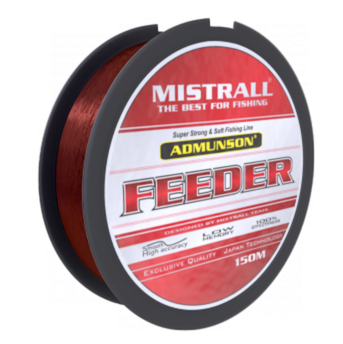 Żyłka Mistrall Admunson Feeder / brązowo-czerwona / ∅ 0,35 mm / 16,30 kg / 150 m / *ZM-3330035* sklep wędkarski makarfish 1 