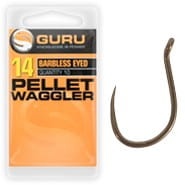 Haczyki Guru Pellet Waggler GPW / No 10 / z oczkiem / bezzadziorowe / 10 szt / *GPW10* sklep wędkarski makarfish 1 