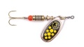 Błystka obrotowa Mepps / Black Fury / Czarno-miedziana w żółte kropki / # 0 / 2.0 g / sklep wędkarski makarfish 