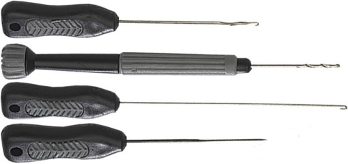 Zestaw igieł i wierteł firmy Jaxon / Komplet - 4 szt /   *AC-3553B* sklep wędkarski makarfish