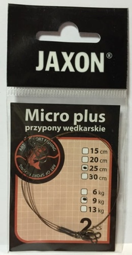 Przypon-Jaxon-Micro-Plus -9 kg -25cm -2szt -AJ-PRT0925-makarfish.jpg