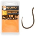 Haczyki Guru Pellet Waggler GPW / No 18 / z oczkiem / bezzadziorowe / 10 szt / *GPW18* sklep wędkarski makarfish 1 