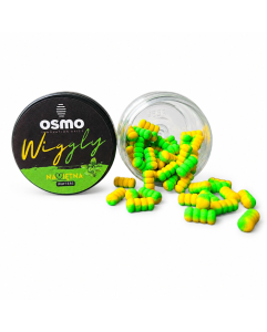 Przynęta Osmo Wiggly Mini Robak / Namiętna - Killer / 12 x 6 mm / 25 ml / *OSM-WN*