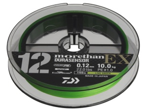 Plecionka Daiwa Morethan DURASENSOR 12 BRAID EX+Si3 / 0,16 mm / 150 m / 14 kg / *12248-116*