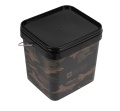 Wiadro kwadratowe z pokrywą Mikado Enclave Camo Bucket / 10 litrów / *AMC-062-10* sklep wędkarski Makarfish 2