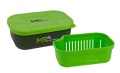 Pudełko z sitkiem do pelletu Pellet Box Mikado / 1 l / *UAC-G022* sklep wędkarski Makarfish 1