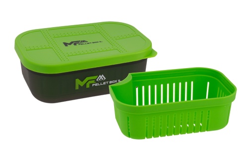 Pudełko z sitkiem do pelletu Pellet Box Mikado / 1 l / *UAC-G022* sklep wędkarski Makarfish 1