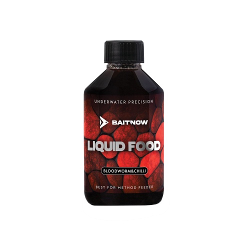 Method Feeder Liquid Food BaitNow / Bloodworm & Chilli / 250 ml / *BNL0013* sklep wędkarski Makarfish 1