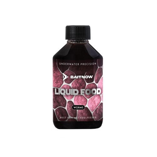 Method Feeder Liquid Food BaitNow / Worms / 250 ml / *BNL0014* sklep wędkarski Makarfish 1