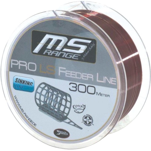 Żyłka MS Range Pro LS Feeder Line / 0,25 mm / 300 m / 5,12 kg / brązowa / *1406625* sklep wędkarski makarfish