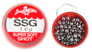 Ciężarki, śruciny Dinsmores / No. SSG - 1,6 g / 25g op /  *CD-ZSSG*