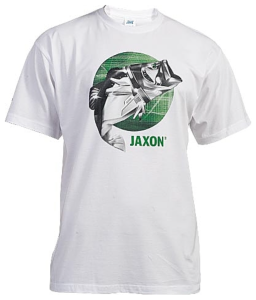 Koszulka Jaxon z rybą / biała / roz. XL / *UR-KB002XL*