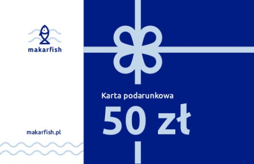 Karta Podarunkowa Makarfish - 50 zł  