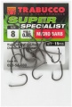Haczyki Trabucco Super Specialist / No 8 / 15 szt / z oczkiem / *023-54-080* sklep wędkarski Makarfish