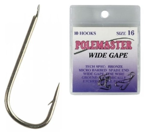 Haczyki Drennan Polemaster Wide Gap / nr 24 / 10 szt / z łopatką / *69-019-024* sklep wędkarski makarfish