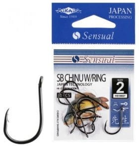 Haczyki Mikado Sensual SB Chinu W/Ring Nr 4 BN 10 szt.