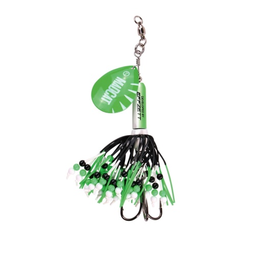 Obrotówka DAM MADCAT  Rattlin' Teaser Spinner  85 g  Green  5821003 sklep wędkarski makarfish.jpg