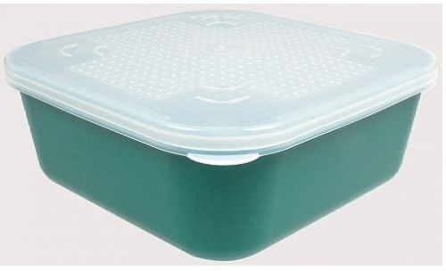 Pudełko kwadratowe z pokrywką Stonfo / 1,2 l / *S55* sklep wędkarski makarfish