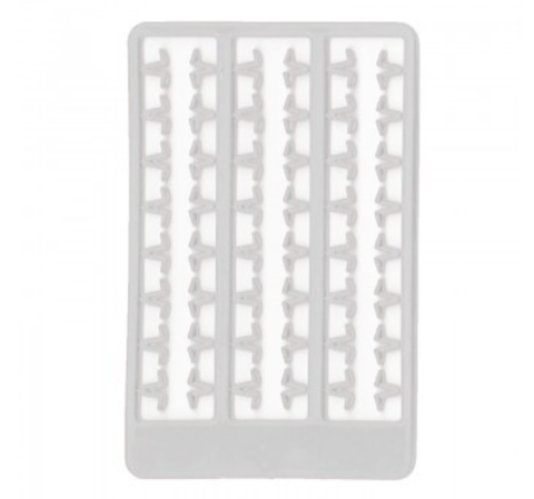 Stopery do kulek i pelletu PC122 Jaxon / Transparentne / rozmiar : S / 2 blistry /  *AC-PC122AS* sklep wędkarski makarfish 